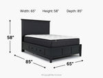 GRACE0084:Grace Storage Bed, 
