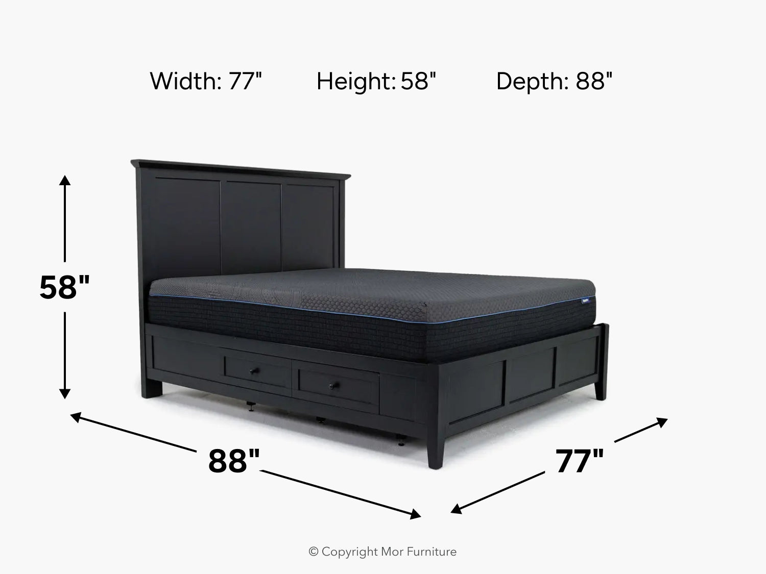 GRACE0087:Grace Storage Bed, 