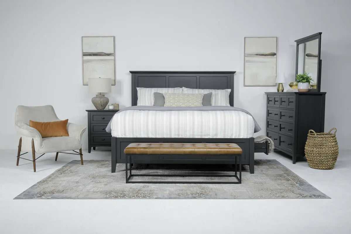 GRACE0090:Grace Storage Bed, Styled