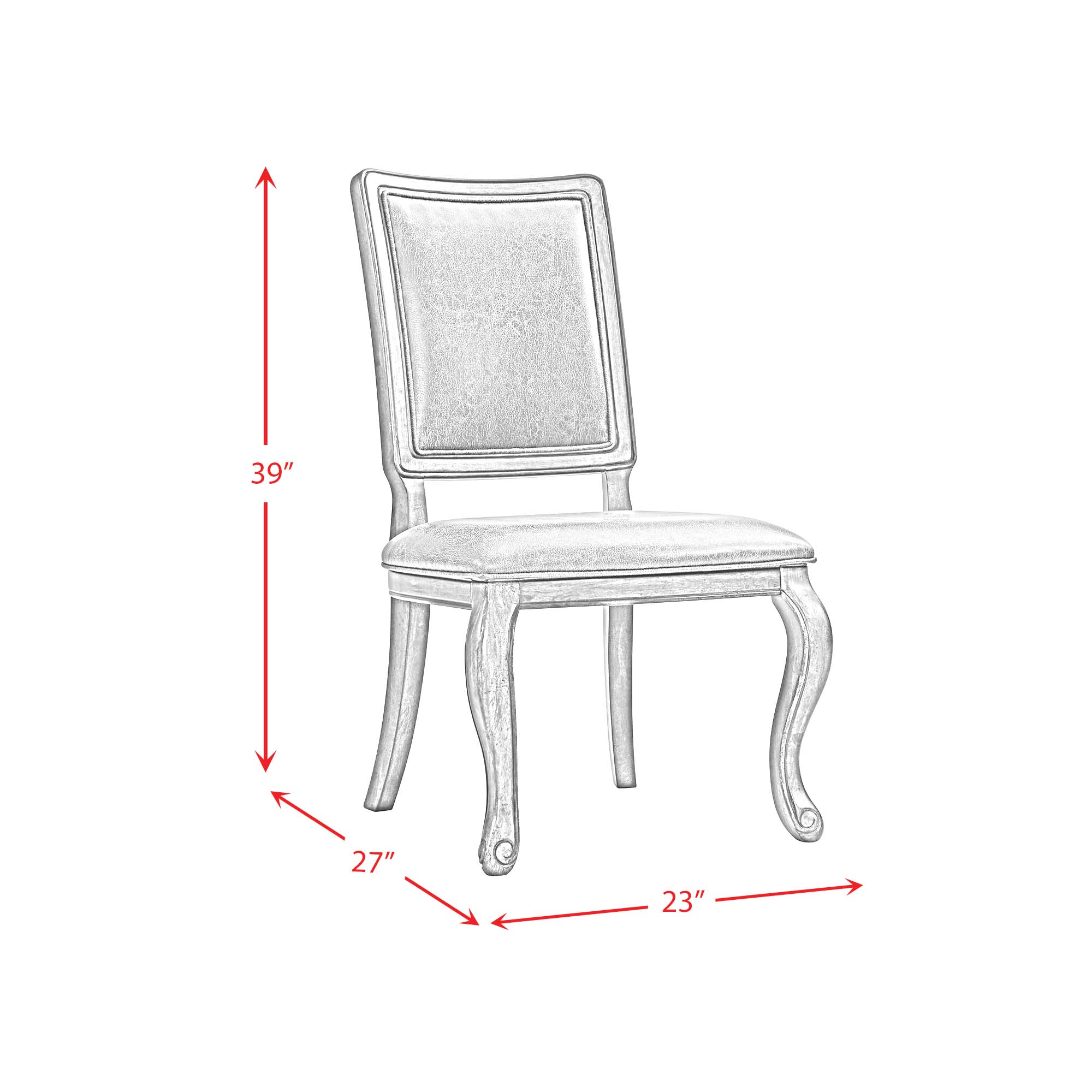 685782356:Gramercy Side Chair, BackAngle