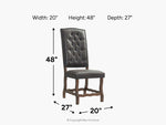 115942472:Gramercy Side Chair, Side