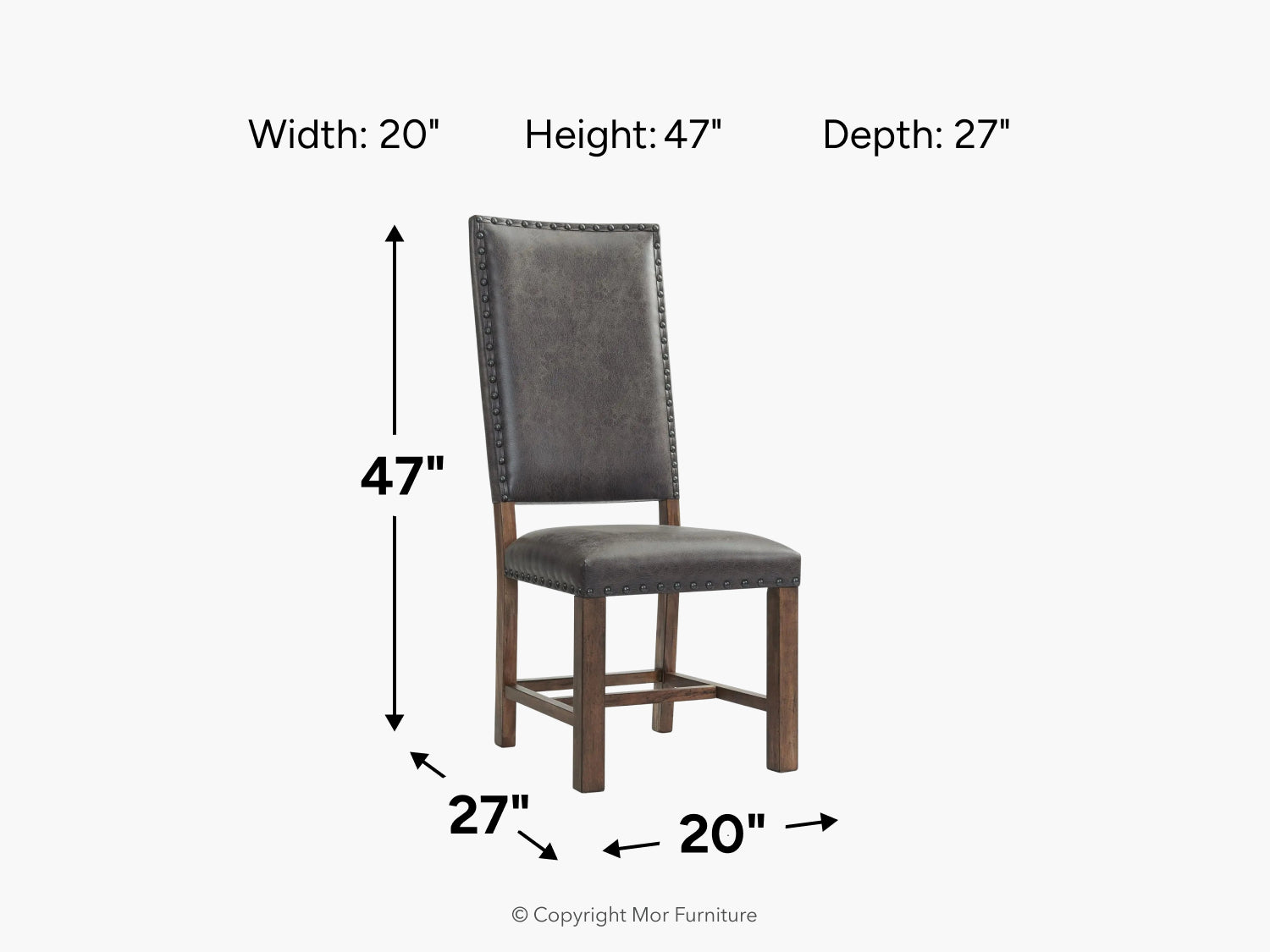 986267991:Gramercy Side Chair, Side