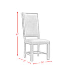 986267991:Gramercy Side Chair, Back