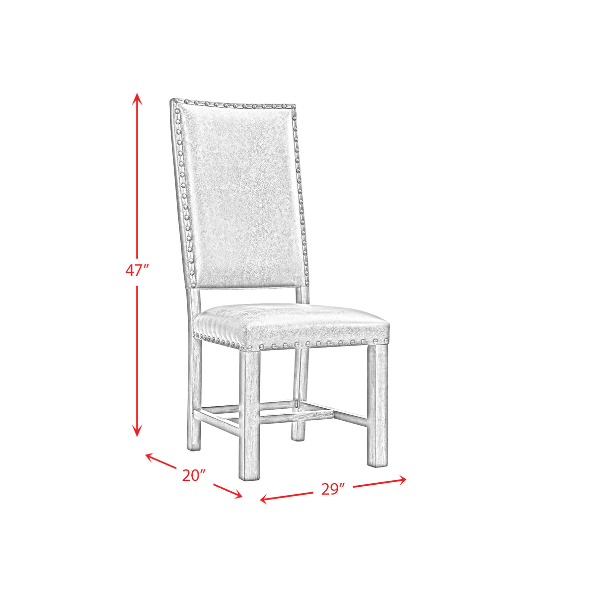 986267991:Gramercy Side Chair, Back