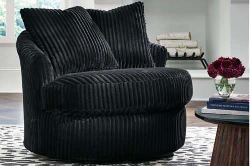 645510236:Gramwell Swivel Chair, Styled