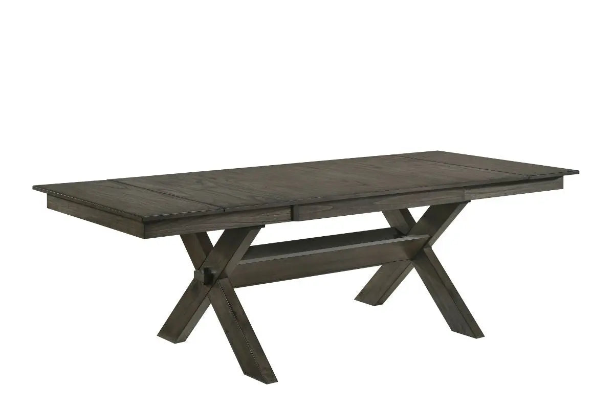 GULLIVER2:Gulliver Dining Table & 4 Chai, AngledAngle