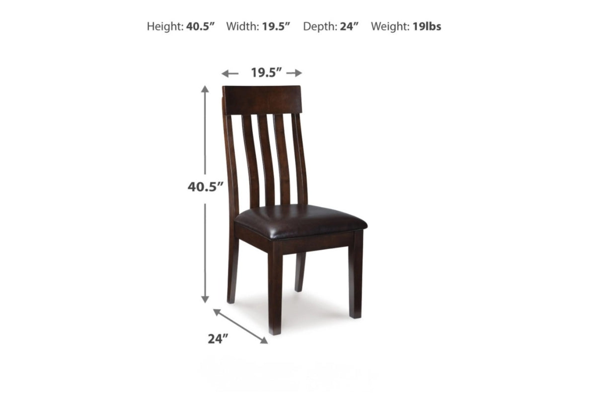 HADDIGN03:Haddigan Dining Table & 6 Chai, 