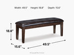 974208387:Haddigan Dining Bench, 