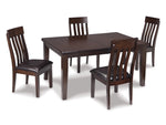 HADDIGN01:Haddigan Dining Table & 4 Chai, 