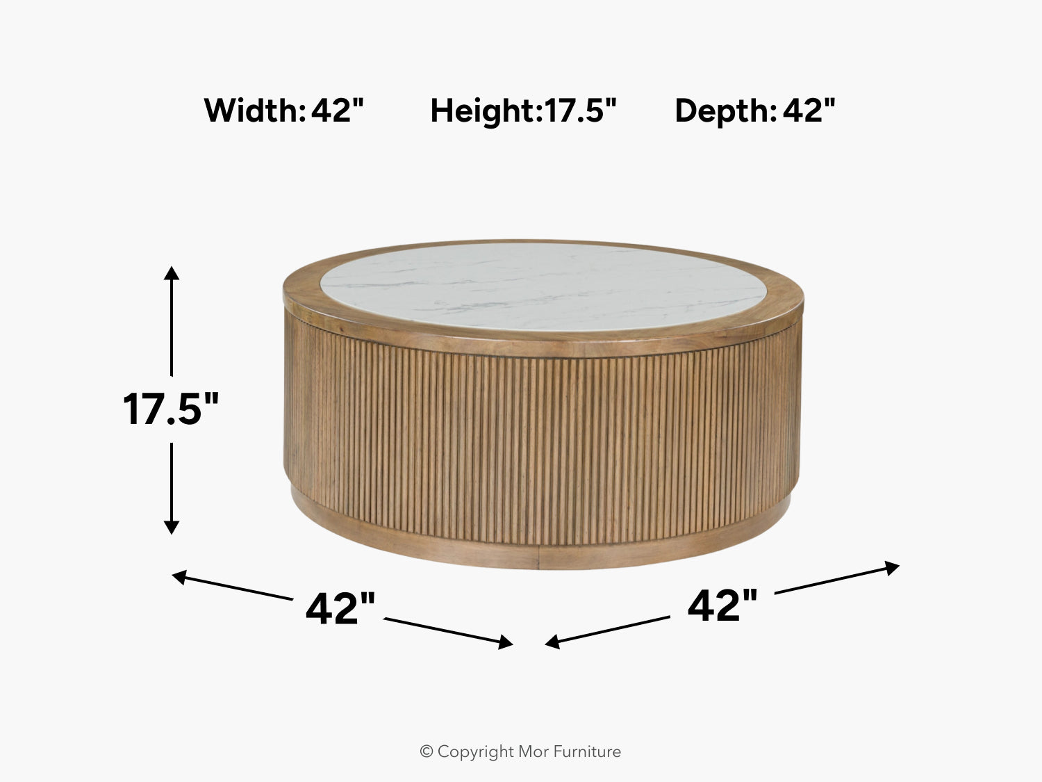 036991199:Hadonna Round Coffee Table, 