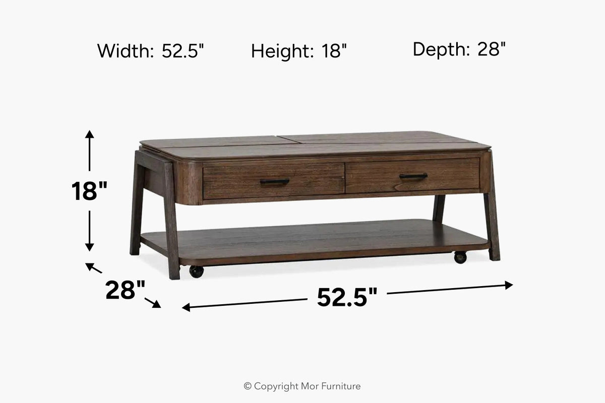 880276138:Hallie Lift Top Coffee Table,