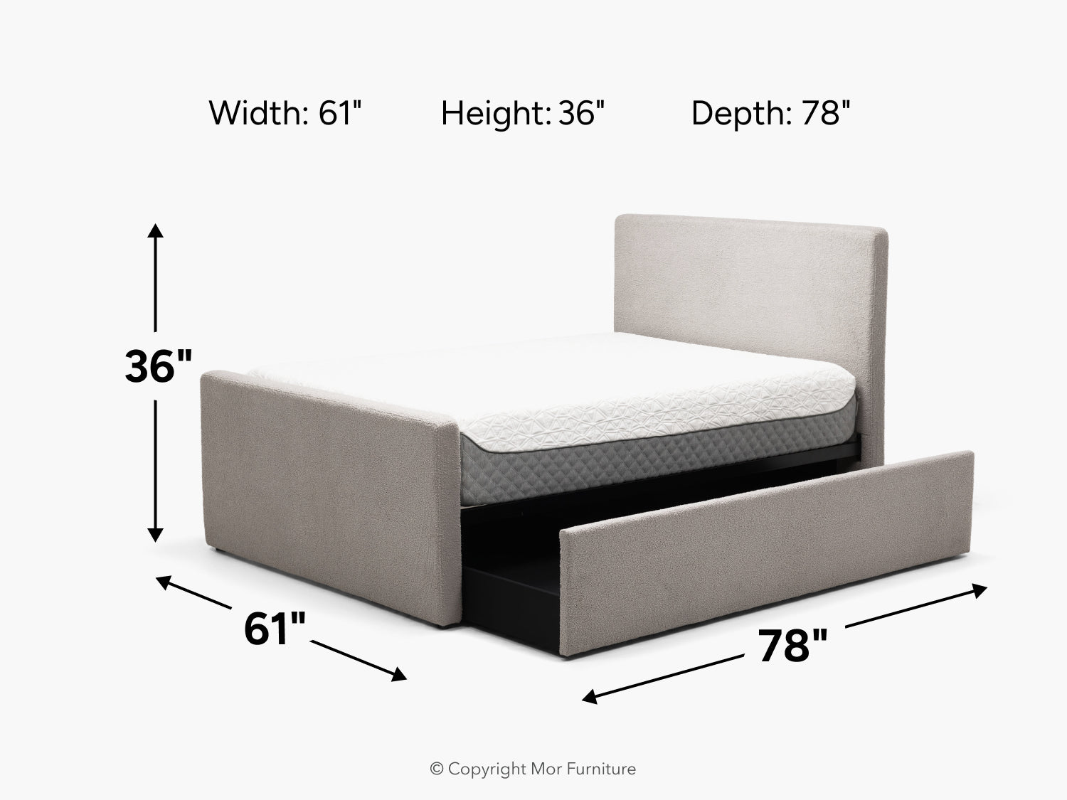 HALSTON10:Halston Upholstered Bed, 