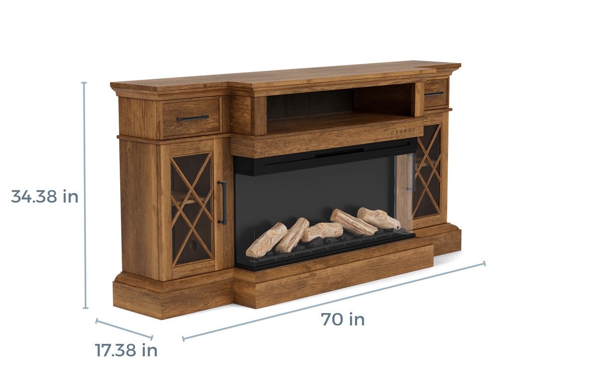 634509392:Harbor Fireplace Console, 