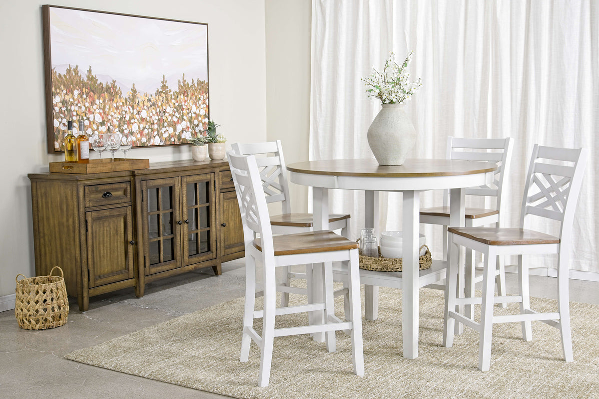 295504433:Harlin Round Counter Height Di, Styled