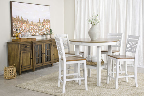 295504433:Harlin Round Counter Height Di, Styled