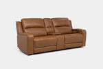 HARRIS001:Harris 2 Power Console Loveseat, Angled