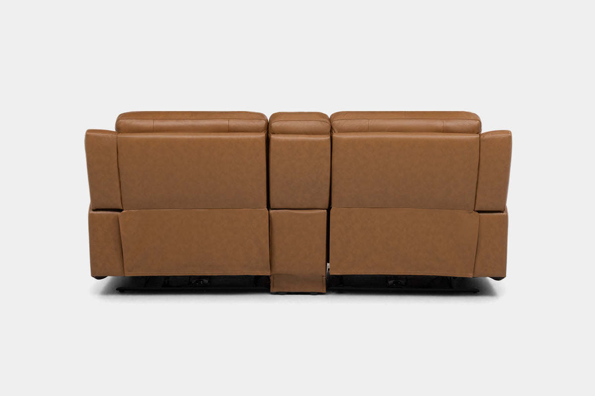 HARRIS001:Harris 2 Power Console Loveseat, Back