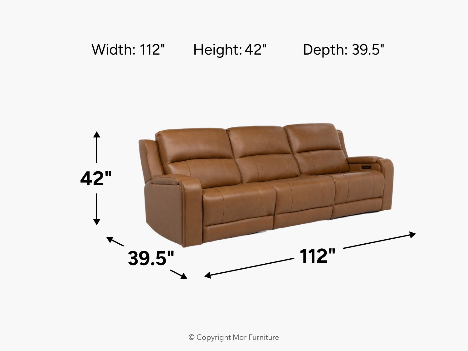 HARRIS000:Harris 2 Power Sofa, 