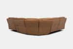 HARRIS011:Harris 6 Piece 2 Power Sectional With 2 Power Armless Recliner, Back