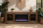 151157119:Haven Fireplace Console, Styled