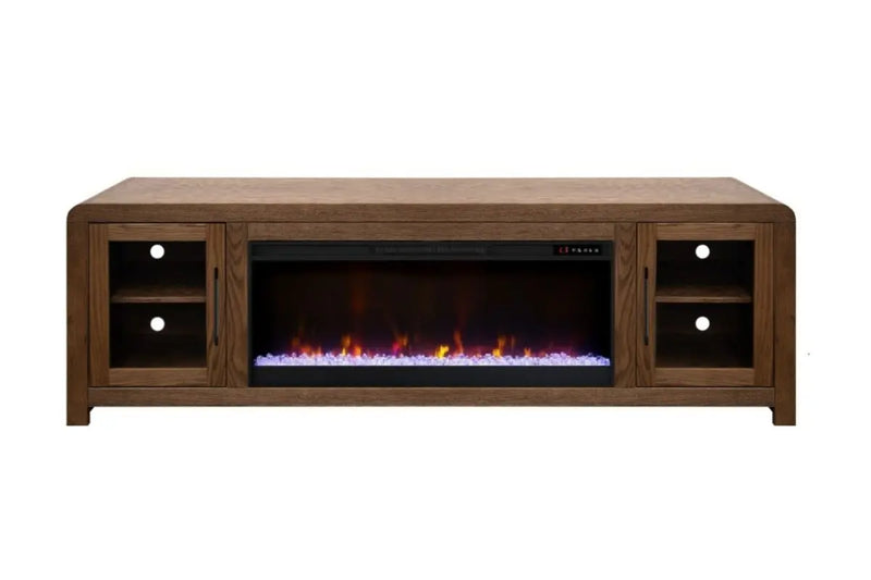 704985692:Haven Fireplace Console, Front