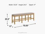 247533537:Havonplane Counter Height Dining Bench, 