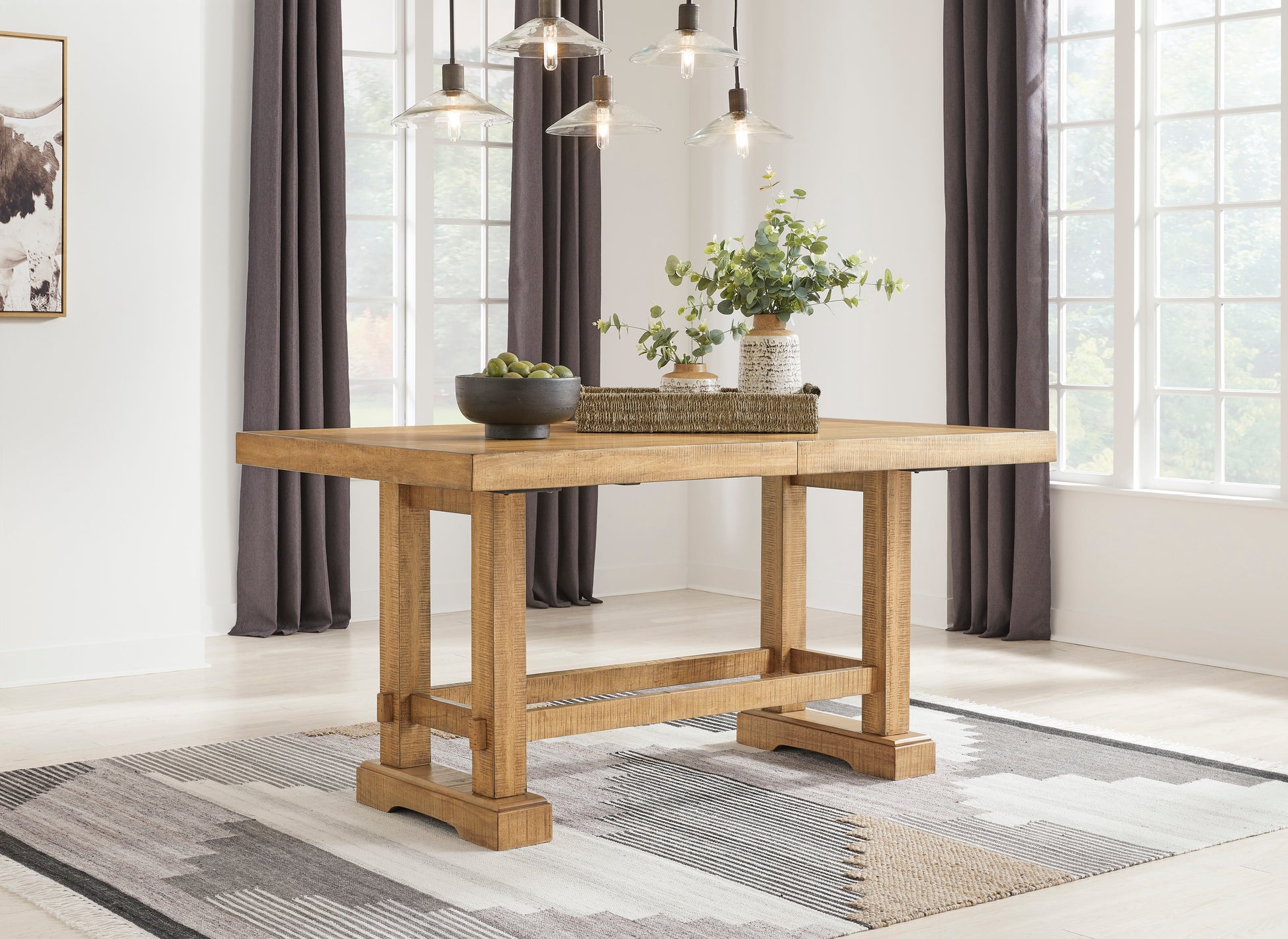 980960415:Havonplane Counter Height Dining Table, Styled