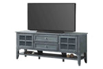 384524793:Highland Media Console in Blue, 76 Inch, Image 1