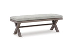 705056336:Hillside Barn Patio Bench, SideAngle