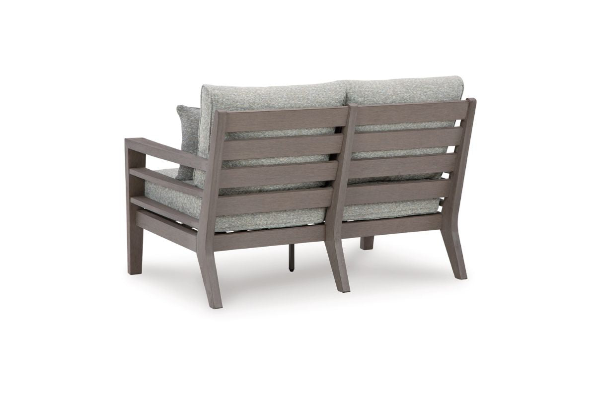 416318106:Hillside Barn Patio Loveseat, SideBack