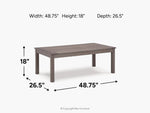 022255930:Hillside Barn Outdoor Coffee Table, Side