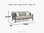045081238:Hillside Barn Outdoor Sofa, Side