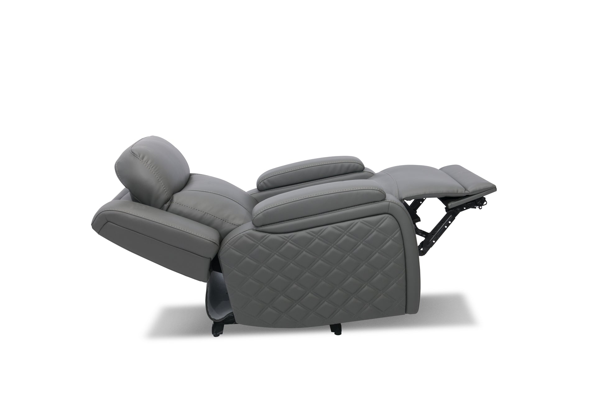 256819082:Hunter 2 Power Recliner, SideOpen