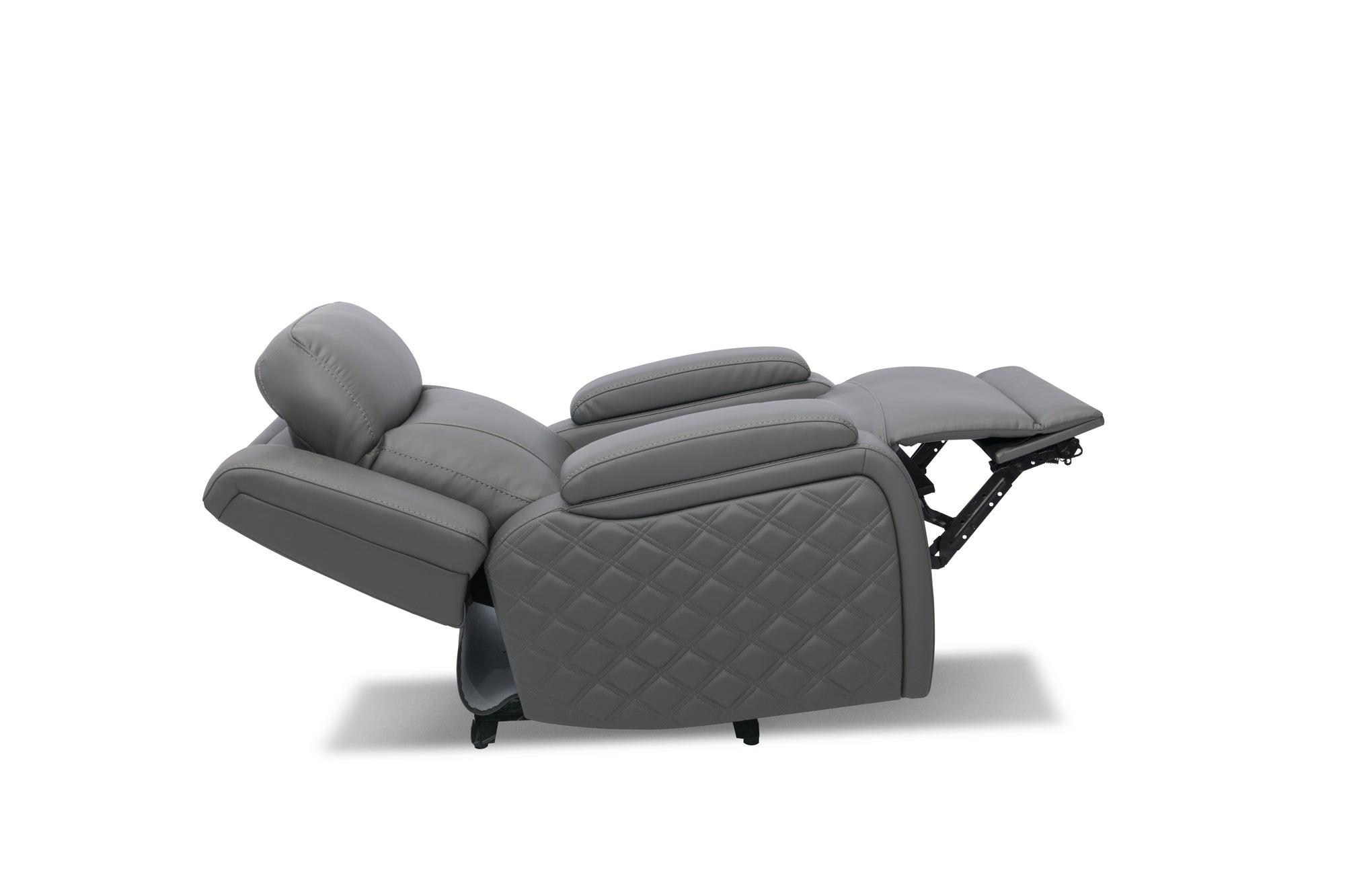 256819082:Hunter 2 Power Recliner, SideOpen