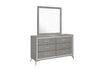 HUXLEY013:Huxley Panel Bed & Dresser & M, 