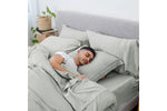 008646397:Iced Duvet Coverlet, Styled