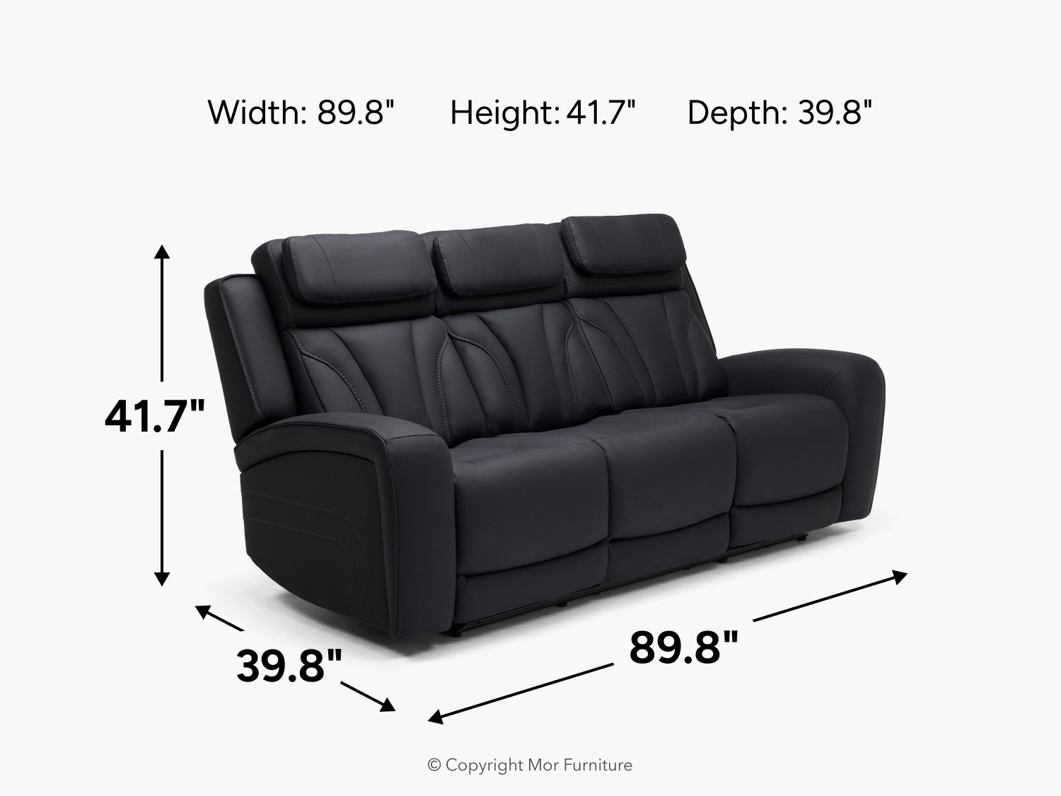 372861230:Maverick 2 Power Theater Sofa, 