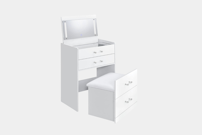 369703492:Irvine Vanity & Mirror & Stool, Angled