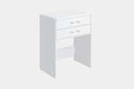 369703492:Irvine Vanity & Mirror & Stool, Angled