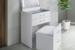 369703492:Irvine Vanity & Mirror & Stool, Styled