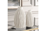 261919147:Ivory Ridge Vase, Styled