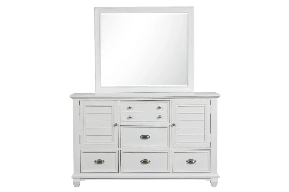 JAMES0105:Jamestown Panel Bed & Dresser , Front