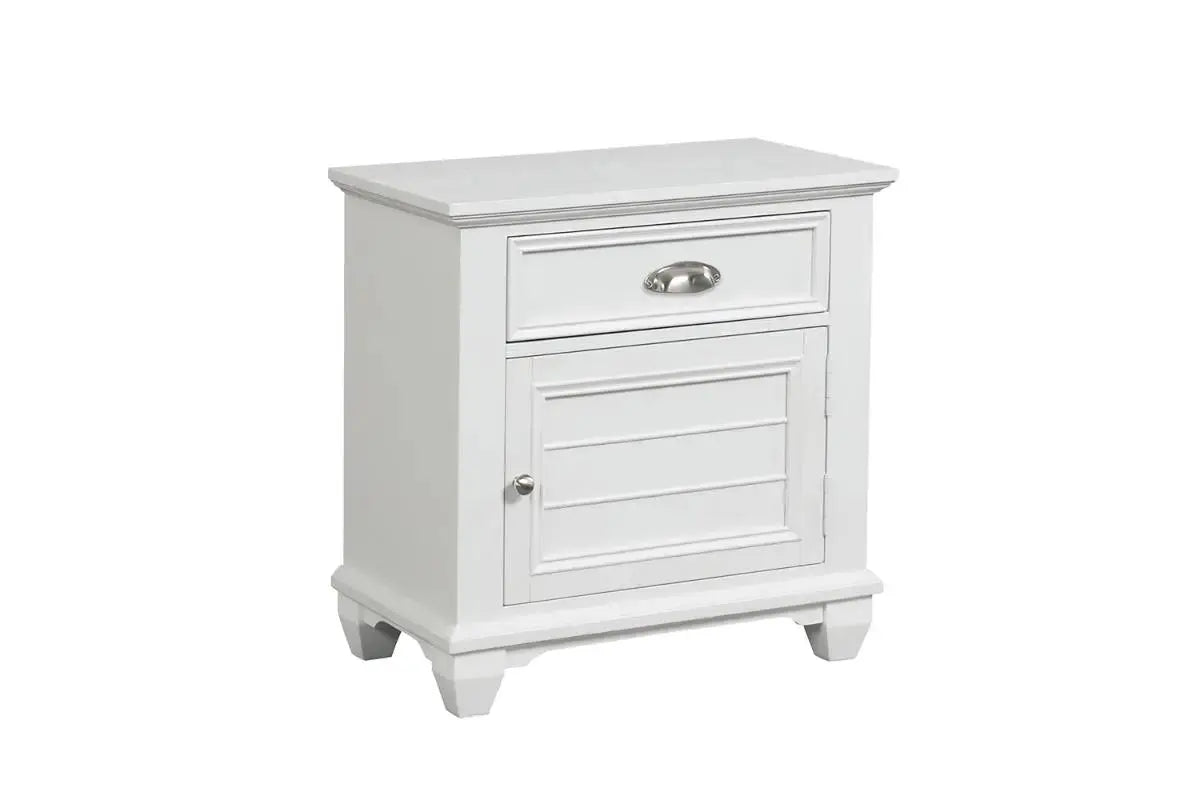 JAMES0105:Jamestown Panel Bed & Dresser , Angled