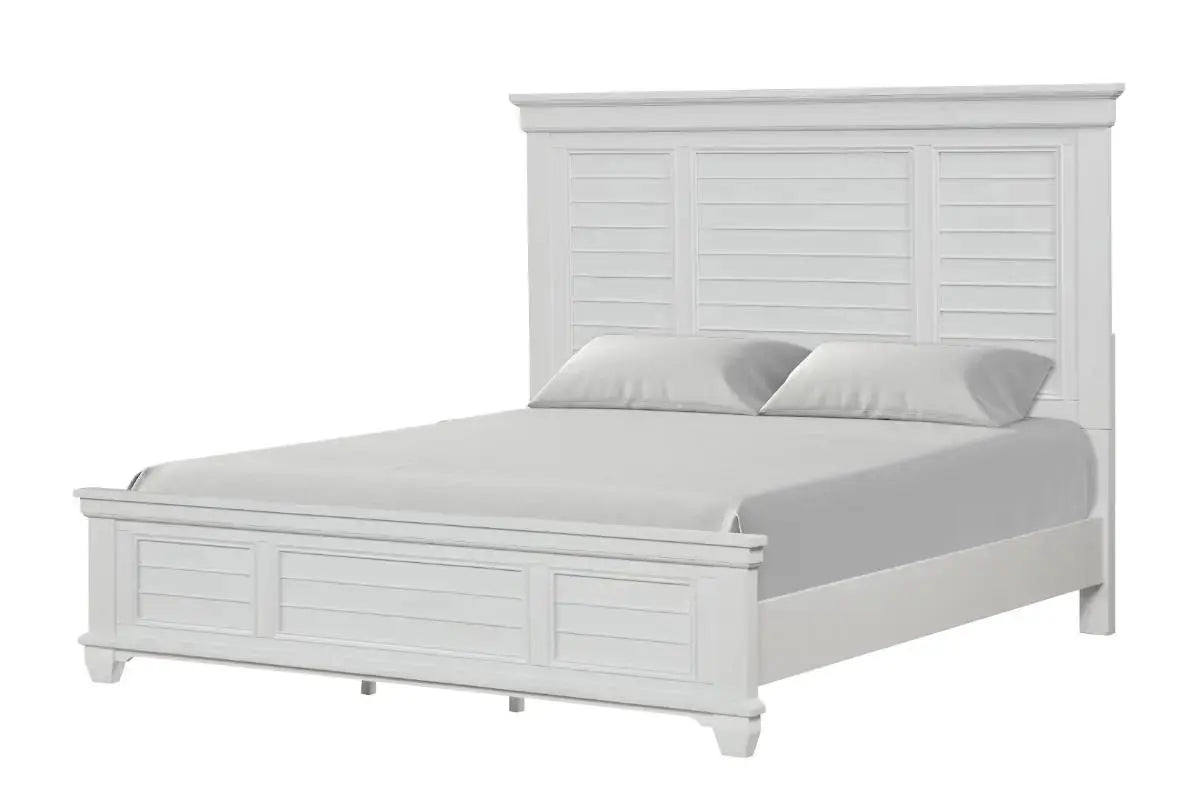 JAMES0103:Jamestown Panel Bed & Dresser , Angled