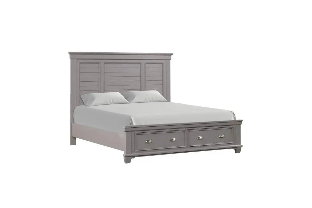 JAMES0006:Jamestown Storage Bed, Angled