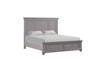 JAMES0008:Jamestown Storage Bed, Angled