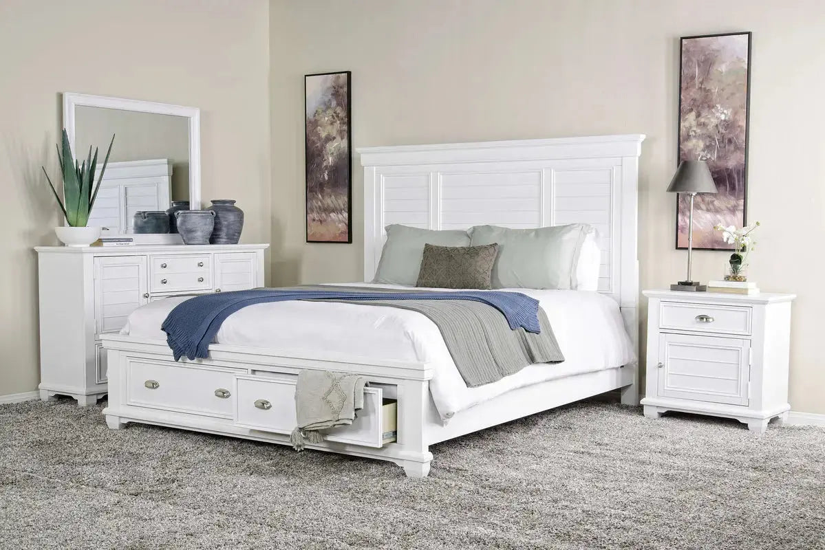 JAMES0108:Jamestown Storage Bed, 
