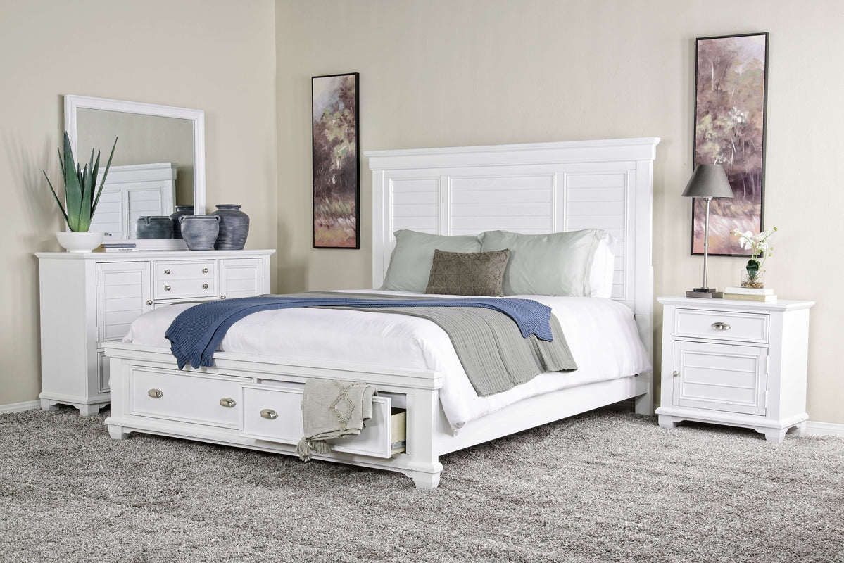 JAMES0109:Jamestown Storage Bed & Dresse, 