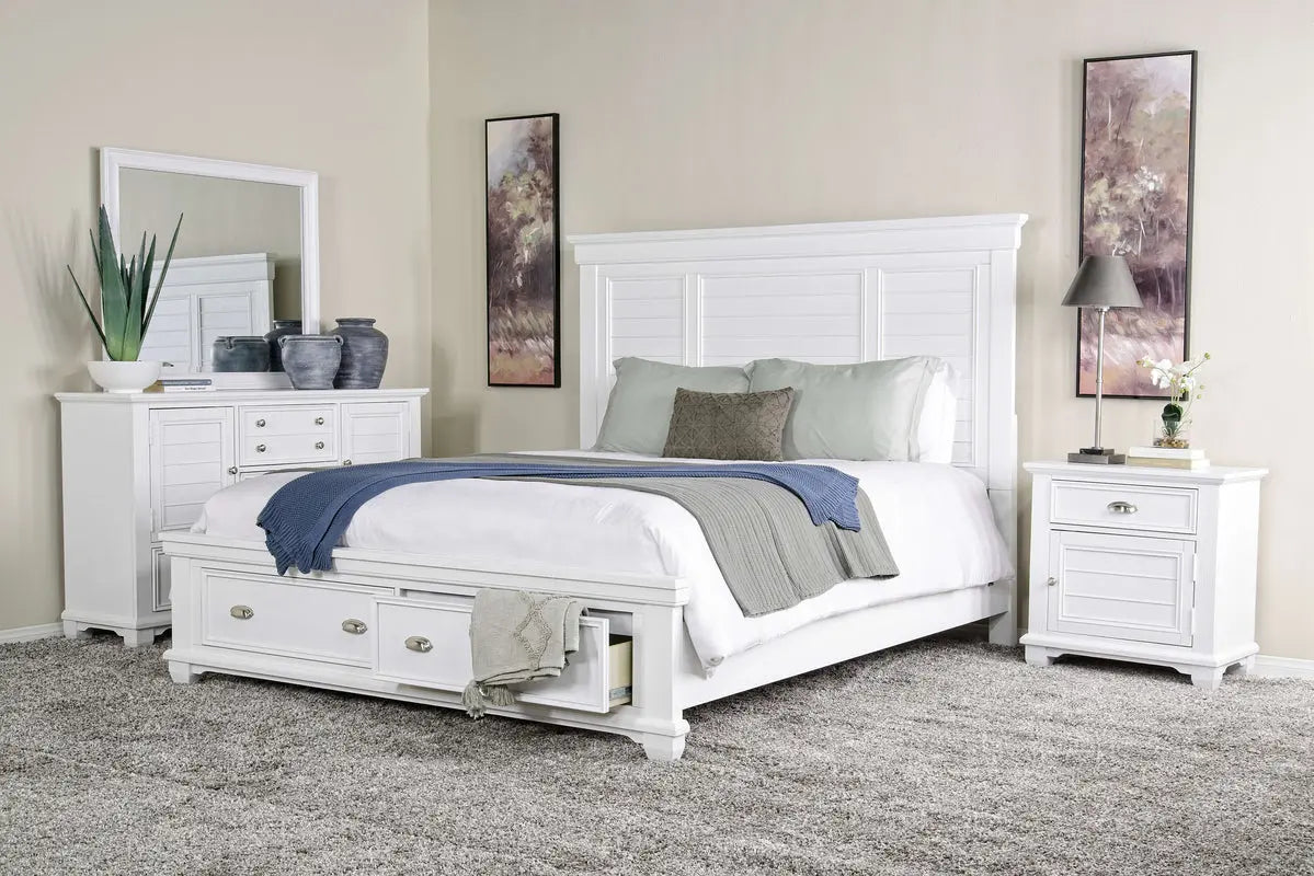 JAMES0111:Jamestown Storage Bed & Dresse, 