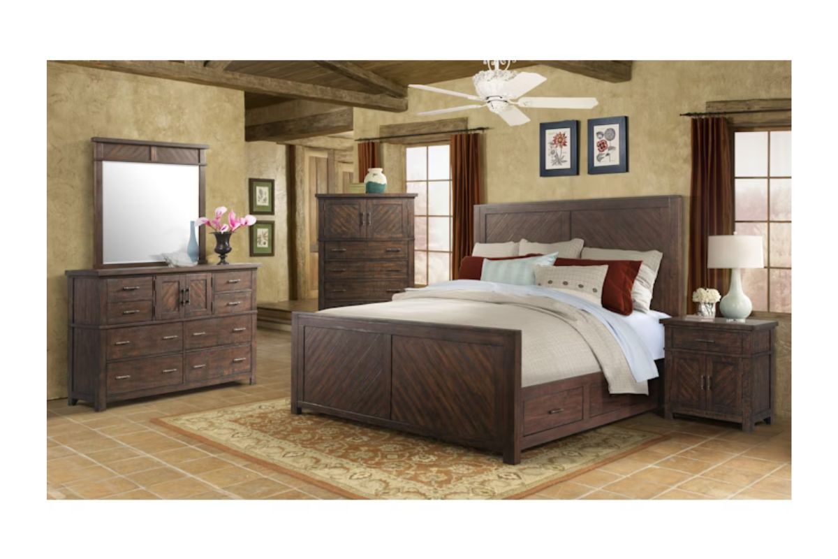 JAX000003:Jax Storage Bed & Dresser & Mi, Styled